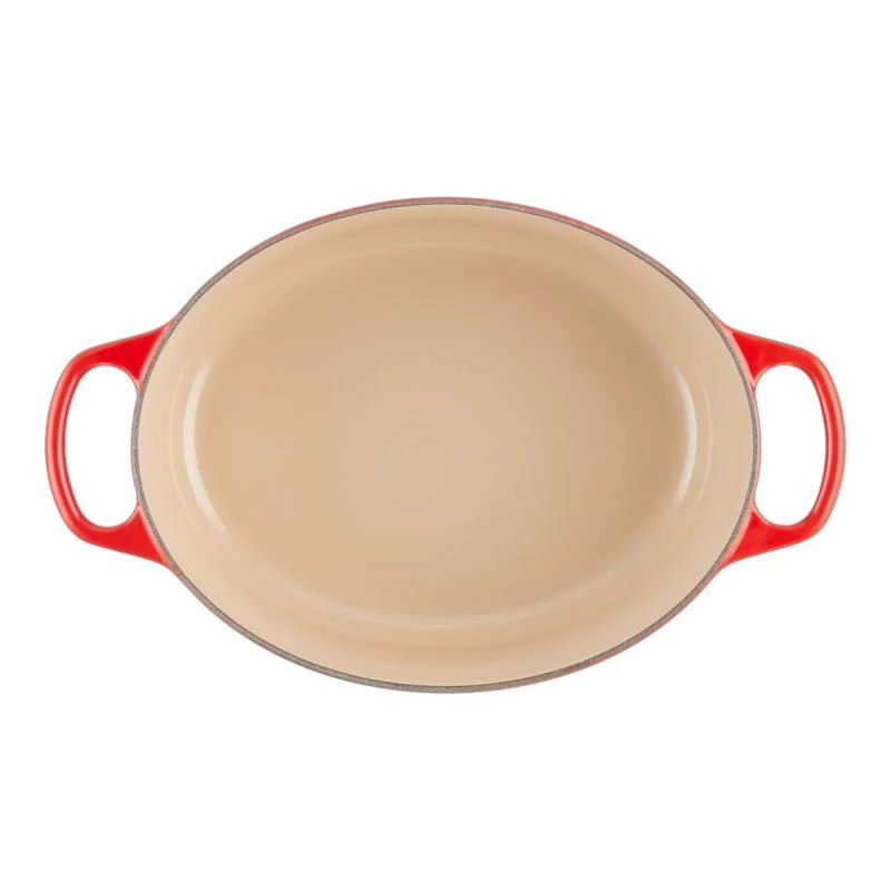 Le Creuset Signature ovali skrudintuvė 31 cm vyšninė raudona (21178310602430)