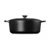 Le Creuset Signature ovalus kepimo indas, juodas, 33 cm