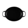Le Creuset Signature ovalus kepimo indas, juodas, 33 cm