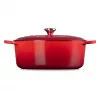 Le Creuset Signature Ovalus kepimo indas vyšninės raudonos spalvos 33 cm
