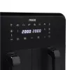Karšto oro gruzdintuvė Princess 1.182068.01.001 su dvigubu krepšiu 8 l 2400 W 220°C liet. LED (juoda)