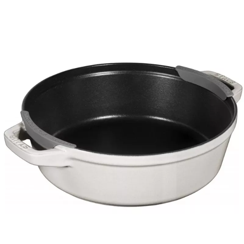 Staub La Cocotte 4,2 L apvalus ketaus troškintuvas kepimo indui