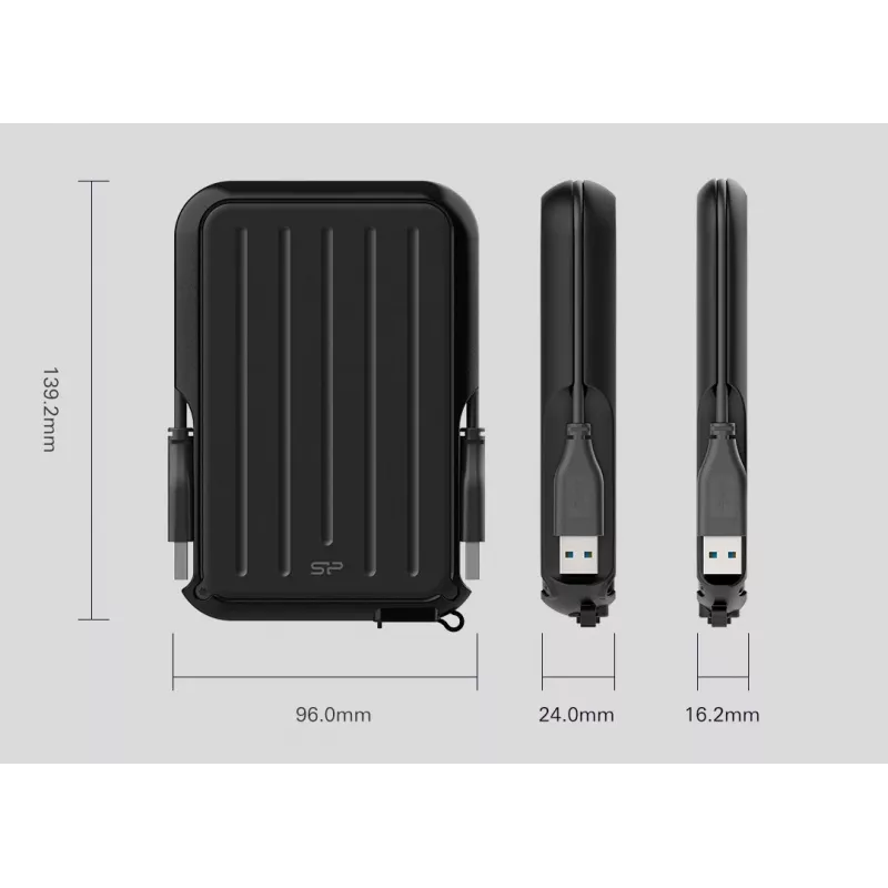 Išorinis kietasis diskas Silicon Power 4TB USB Type-A 3.2 Gen 1 A66