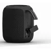 Monofoninis nešiojamas garsiakalbis GEMBIRD GMB Audio SPK-BT-LED-05-BK — 8 W RMS, 6,6 cm tvarkyklė, Bluetooth, MicroSD palaikymas, juodas cilindras