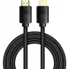 Baseus High Definition serijos HDMI 2.1 laidas, 8K 60Hz, 3D, HDR, 48Gbps, 3m (juodas)