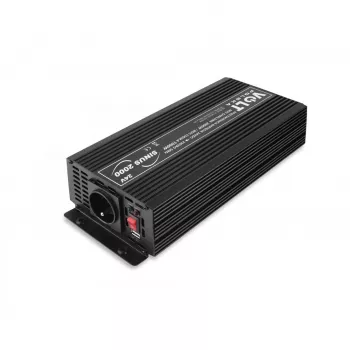 Maitinimo keitiklis SINUS SINUS-2000/24 — 2000 W nuolatinės srovės 24 V į kintamąją srovę