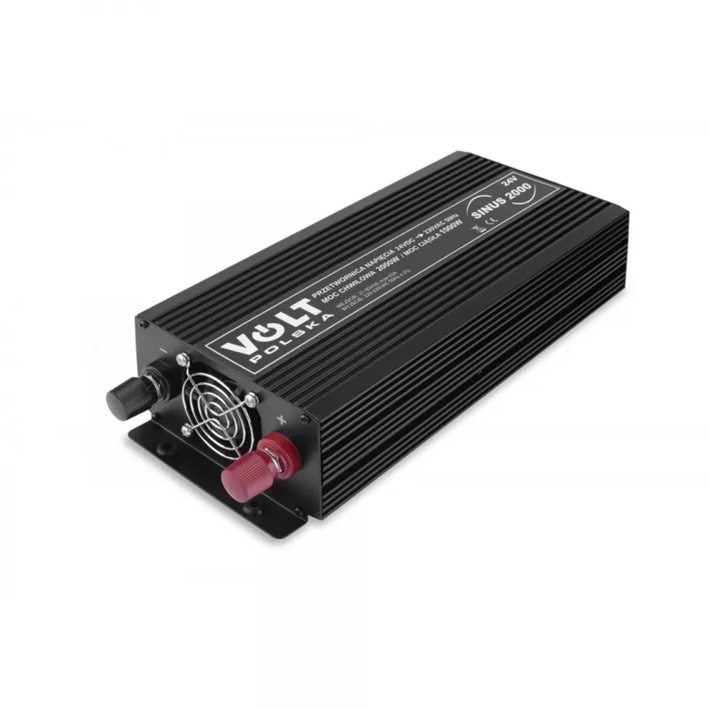 Maitinimo keitiklis SINUS SINUS-2000/24 — 2000 W nuolatinės srovės 24 V į kintamąją srovę