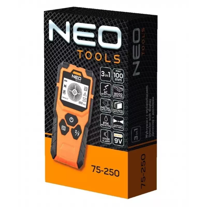 NEO tools 75-250 transporto priemonės diagnostinis skaitytuvas