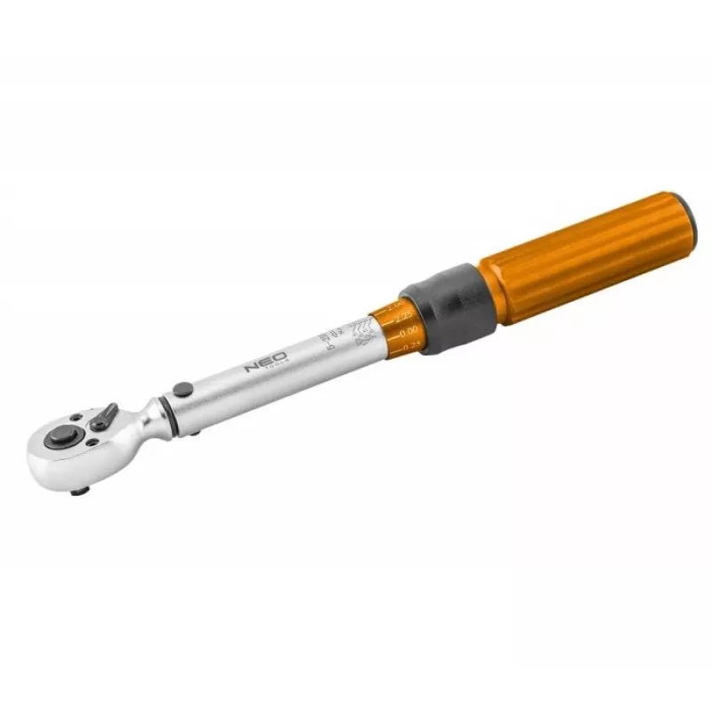 Neo Tools dviejų krypčių dinamometrinių raktų rinkinys 1/4, 3/8, 1/2, 3 vnt.