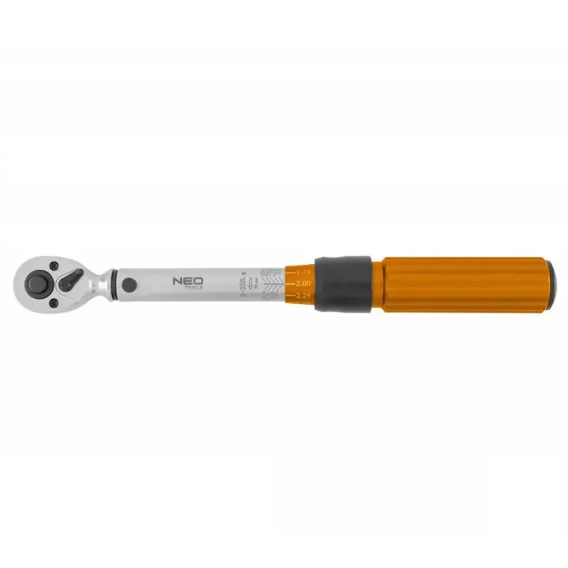 Neo Tools dviejų krypčių dinamometrinių raktų rinkinys 1/4, 3/8, 1/2, 3 vnt.