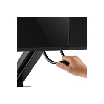 LOGILINK BP0102 dvigubas monitoriaus laikiklis 17-27 col. plienas taupantis vietą