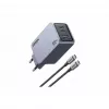 UGREEN vidaus įkroviklis Nexode Pro 3 prievadų GaN PD greitasis įkroviklis 2 USB Type-C