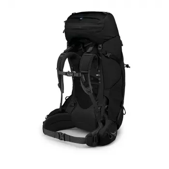 Kuprinė Osprey Aether 65 — 65 l, nailonas, juoda, 2,2 kg, 40 cm plotis, vyrams