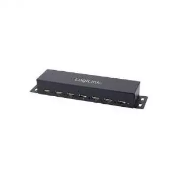 Logilink USB 2.0 šakotuvas 7 prievadų su maitinimo bloku UA0148