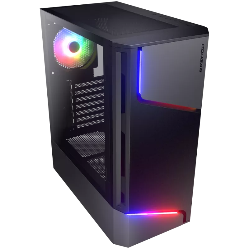 PC korpusas COUGAR Gaming MX360 RGB Midi Tower juodas