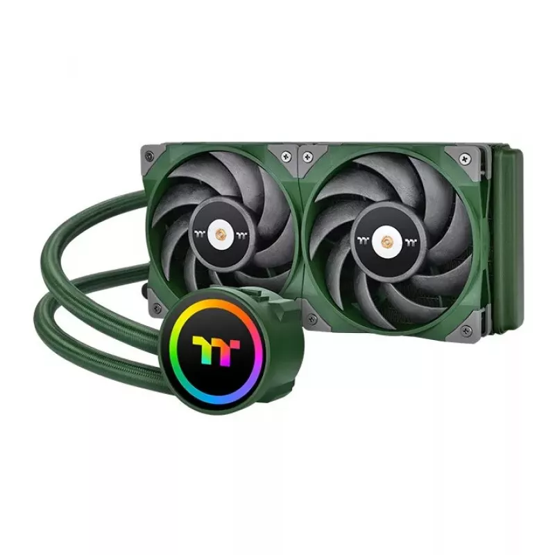 „Thermaltake“ universalus skysčio aušintuvas CL-W319-PL12RG-A 12 cm, žalias, 500–2000 RPM