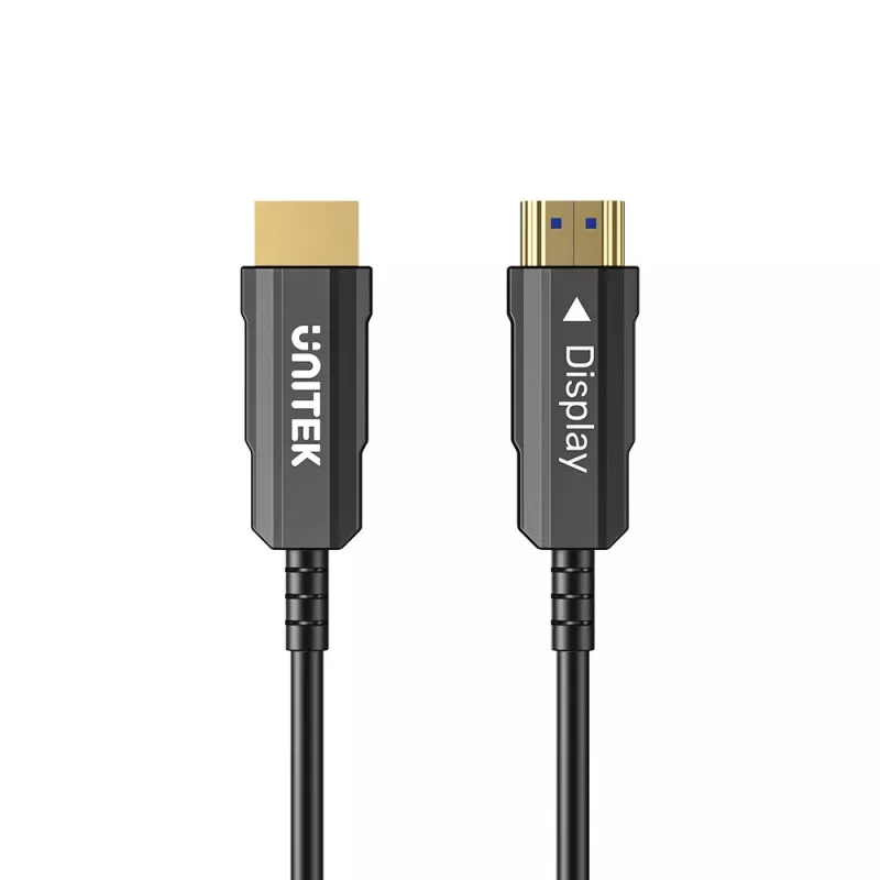 HDMI laidas UNITEK C11072BK-50M 50m 18 Gbit/s 2.0 Juodas