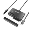 SSD korpusas UNITEK S1232A01-EU juodas M.2/2,5 colio/3,5 colio 10 Gbit/s