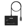 SSD korpusas UNITEK S1232A01-EU juodas M.2/2,5 colio/3,5 colio 10 Gbit/s