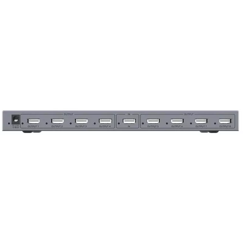 HDMI signalo skirstytuvas Unitek 1 IN-8 OUT 4K (modelis 54236)