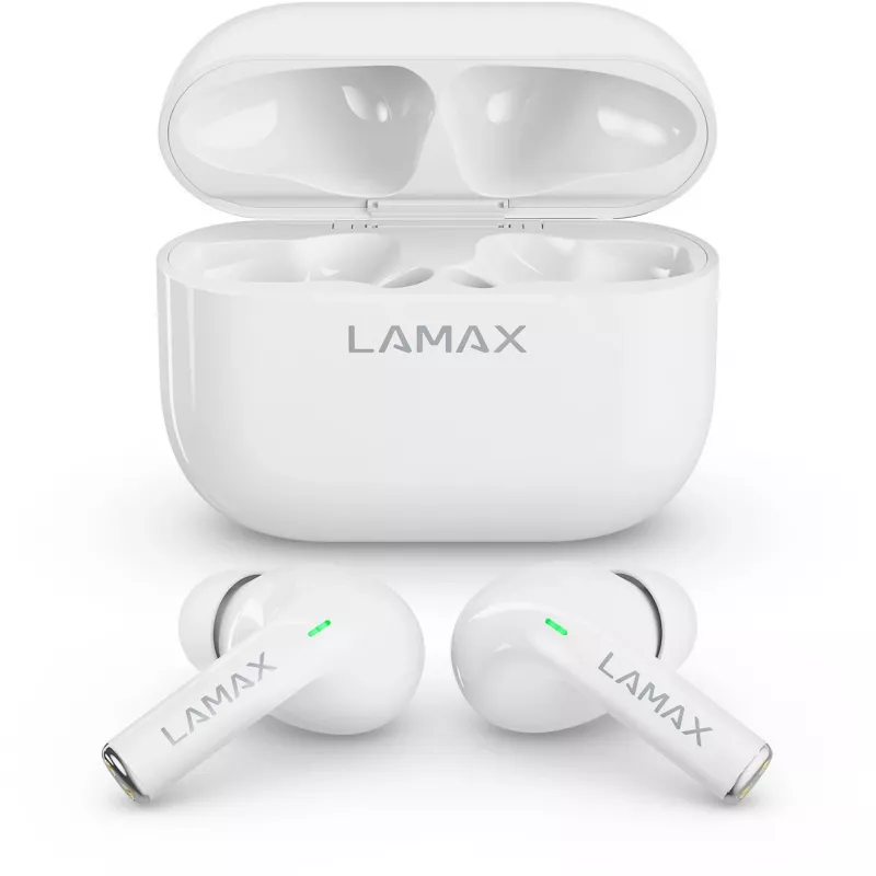 LAMAX Electronics belaidės ausinės LAMAX CLIPS1 LMXCL1W įdedamos baltos - Ausinės