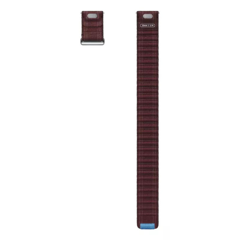 Dirželis Samsung Galaxy Watch 7 Fabric Band S/M Burgundy