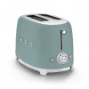 Smeg TSF01EGMEU skrudintuvas 6 2 griežinėliai 950 W Chromuotas, Žalias