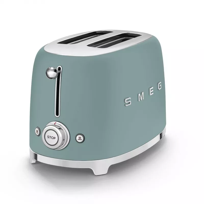 Smeg TSF01EGMEU skrudintuvas 6 2 griežinėliai 950 W Chromuotas, Žalias