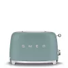 Smeg TSF01EGMEU skrudintuvas 6 2 griežinėliai 950 W Chromuotas, Žalias