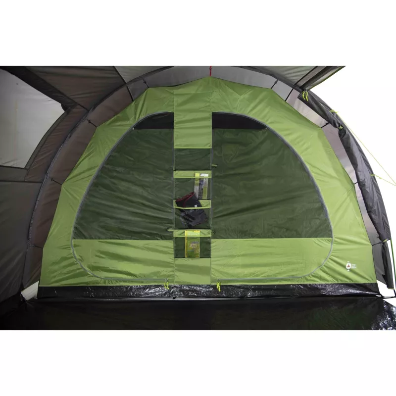 High Peak Ancona 4.0 Green, Pilka, Light Pilka Tunnel tent