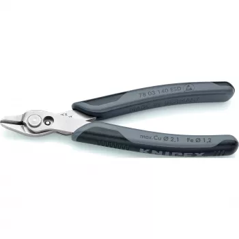 KNIPEX Super Knips XL ESD - Vielų karpikliai - 1,23 cm - 9,2 mm - 2,1 mm - 9,2 mm - apsauga nuo elektrostatinės iškrovos (ESD)