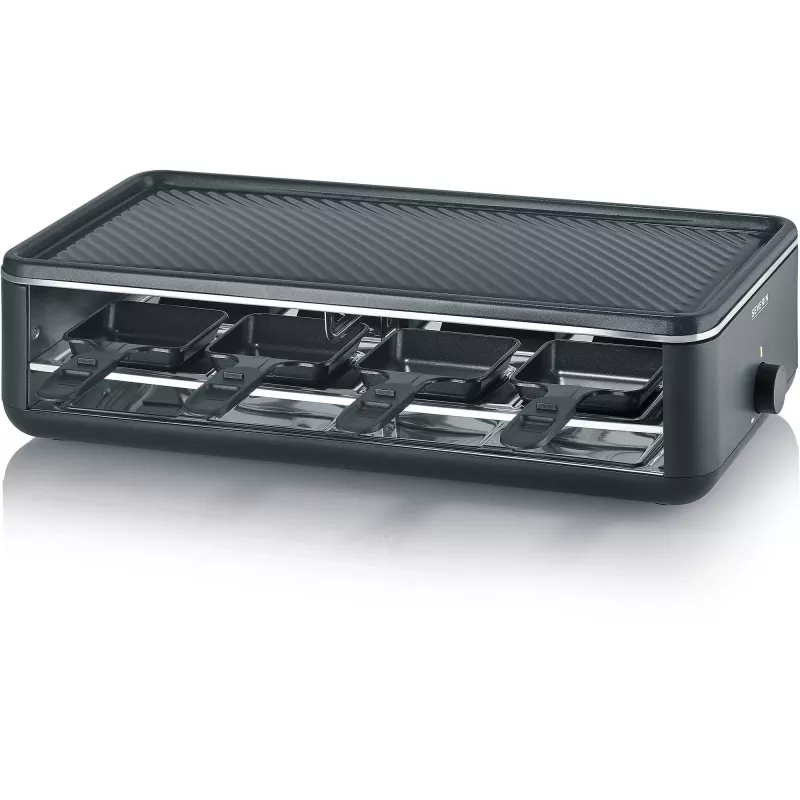 Severin RG 2365 Raclette grilis 8 asmenims 1300 W juodas