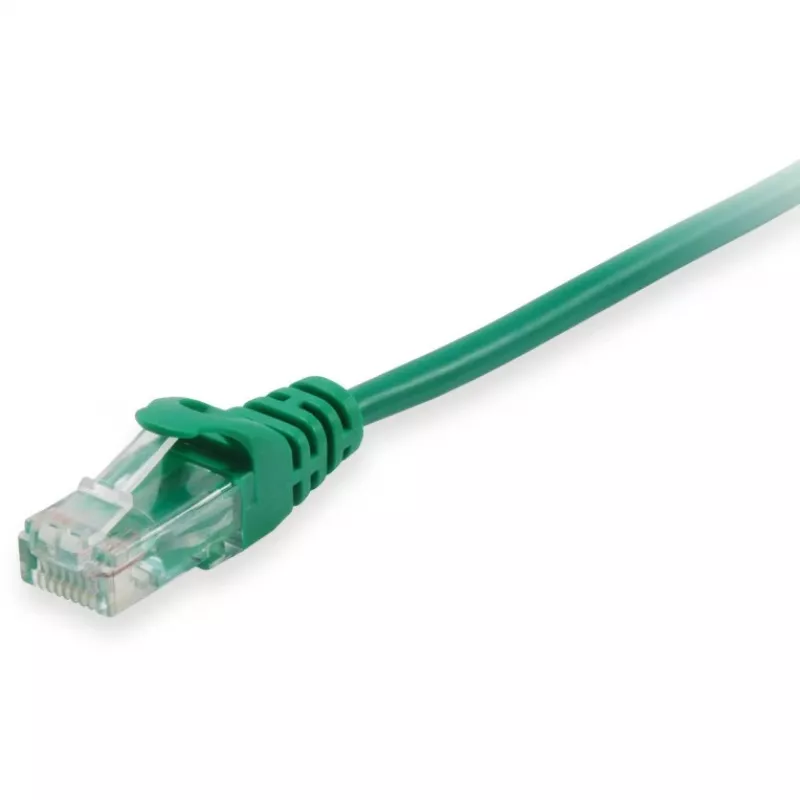 Equip Life - Patch-Cable - RJ-45 (M) - RJ-45 (M) - 0,5m - UTP - CAT 6 - Crimped, Stranded - Green (625447)
