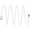Goobay Ultra-Flexible CAT 8.1 komutacinis kabelis plonas U/FTP White - extra-short plug 99.9% (74361)
