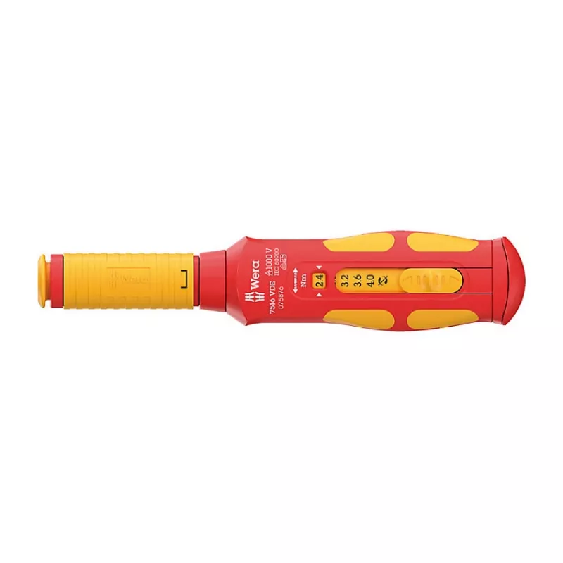 Dinamometrinis raktas Wera 05075876001 mechaninis 2,4–4 N⋅m