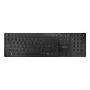 Belaidė klaviatūra Cherry KW 9100 plonas Portugal Juoda — 2,4 GHz ir Bluetooth, QWERTY portugališkas išdėstymas