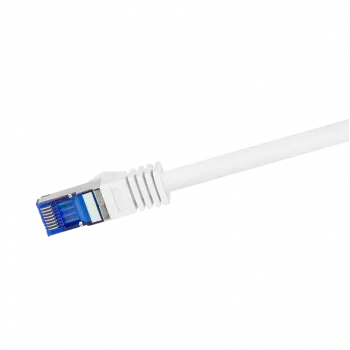 Logilink Professional Ultraflex - komutacinis kabelis - RJ-45 (V) į RJ-45 (V) - 50 cm - 6 mm - S/FTP - 7 kat. žalias kabelis (kabelis) / 6a kat. (prievadai) - be halogenų, lietas, nesipainiojantis - balta, R