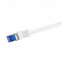 Logilink Professional Ultraflex - komutacinis kabelis - RJ-45 (V) į RJ-45 (V) - 50 cm - 6 mm - S/FTP - 7 kat. žalias kabelis (kabelis) / 6a kat. (prievadai) - be halogenų, lietas, nesipainiojantis - balta, R