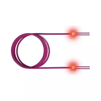 ZVK GmbH EasyLan FO LED Patch Cord Premium, Duplex - komutacinis kabelis - LC Multi-Mode (M) į LC Multi-Mode (M) - 2 m - Šviesolaidinis - Duplex - 50/125 mikrometras - OM4 - viržių violetinė, R