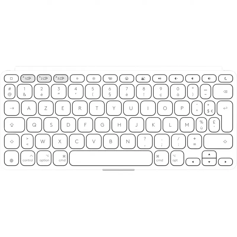 Logitech Keys-To-Go 2, skirta iPad - klaviatūra - integruotas dangtelis