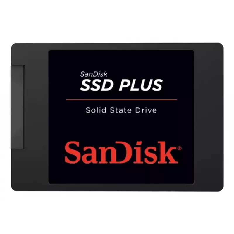 SANDISK SSD Plus 1TB 2.5 col. SATA SSD vidinis SSD Skaitymo greitis iki 545 MB/s SATA III 6 GB/s
