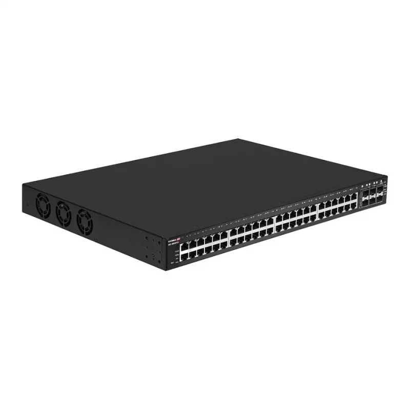 Jungiklis EDIMAX IGS-5654PLX 54 prievadų Gigabit PoE+ su 6x 10GbE SFP