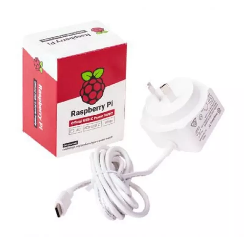 Son Raspberry Pi Pi maitinimo blokas AC 100-240V 15.3W baltas