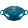 Le Creuset Signature Sekli apvali troškintuvė 30 cm Deep Teal (21180306422430)