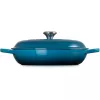 Le Creuset Signature Sekli apvali troškintuvė 30 cm Deep Teal (21180306422430)