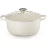 Le Creuset Signature apvalus kepimo indas 22 cm Meringue kreminis (21177227164430)