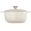Le Creuset Signature apvalus kepimo indas 22 cm Meringue kreminis (21177227164430)