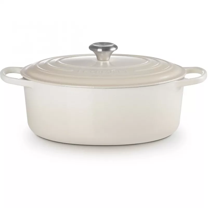 Le Creuset Signature Roaster ovalus 31cm meringue (21178317164430)