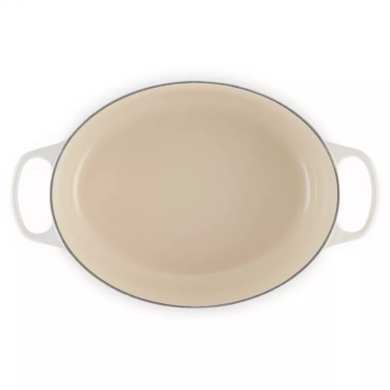 Le Creuset Signature Roaster ovalus 31cm meringue (21178317164430)