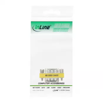 “InLine” adapteris DB15 HD VGA S-VGA tėvas tėvas